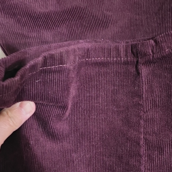 Levi's 505 Men's Corduroy Pants Burgundy/Plum Size 34x30 EUC - Picture 7 of 8